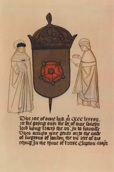 Saint Cosimo og Saint Damian, skytshelgener for Barber-Surgeons, 1400-tallet, 1948. av Unbekannt