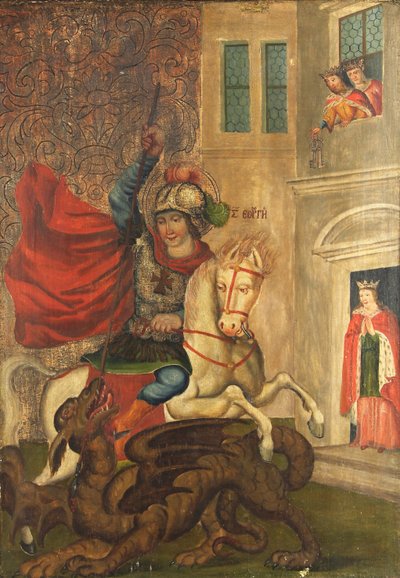 Saint George og dragen av Unbekannt