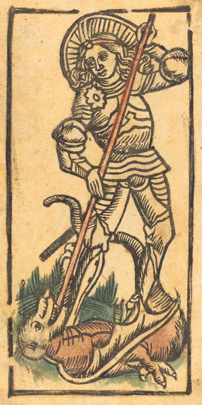 Saint George, ca. 1500. av Unbekannt