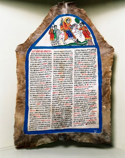 "Saint George kjemper mot dragen", miniatyr av Unbekannt