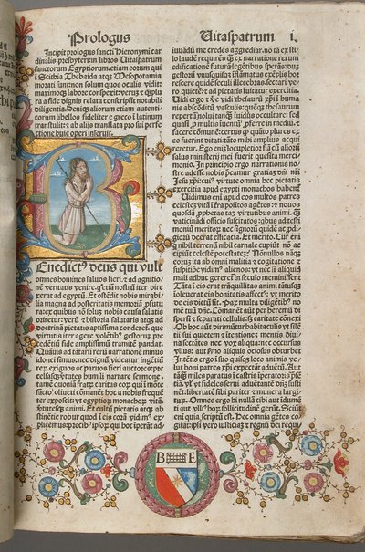 Saint Jerome's Lives of the Fathers, italiensk, 1483. av Unbekannt