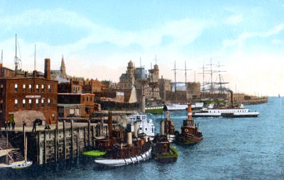 Saint John havn, Saint John, New Brunswick, Canada, ca 1900-tallet av Unbekannt