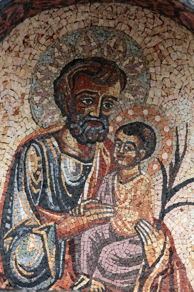 Saint Joseph and Jesus, Cotignac, Frankrike av Unbekannt