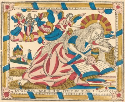 Saint Mary Magdalene Be for oss, ca. 1820. av Unbekannt
