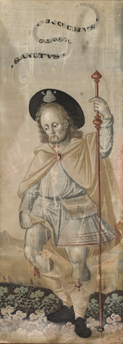 Saint Roch, tidlig på 1600-tallet. av Unbekannt