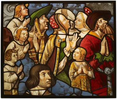 Hellige og tilbedere i tilbedelse, Frankrike, 151015. av Unbekannt