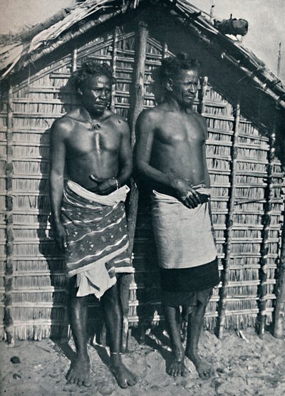 Sakalava-typer fra Menabe, Vest-Madagaskar, 1912 av Unbekannt