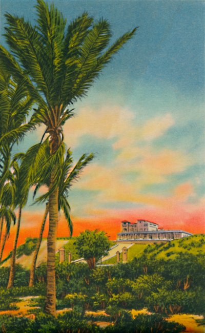 Salgar slott. 20 minutter fra Barranquilla, c1940-tallet av Unbekannt