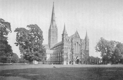 Salisbury katedral, 1902 av Unbekannt