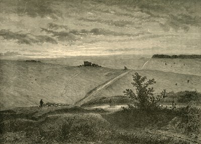 Salisbury Plain, fra nær Amesbury, 1898. av Unbekannt