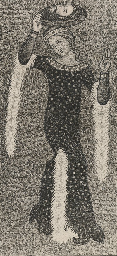 Salome, italiensk, original fra det 20. århundre datert 1300-tallet. av Unbekannt