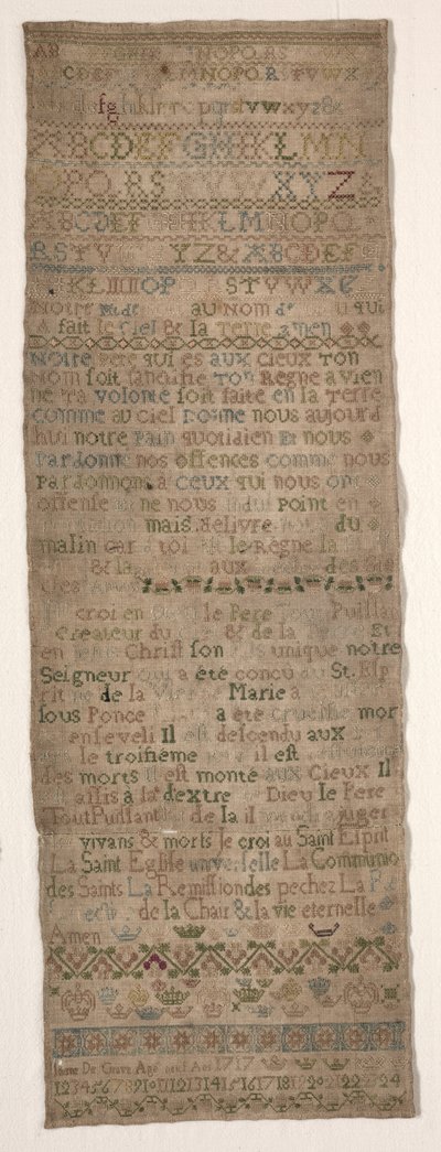 Prøvetaker, 1717. av Unbekannt