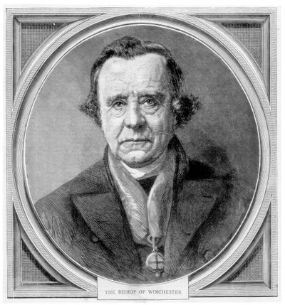 Samuel Wilberforce, engelsk kirkemann, 1870 av Unbekannt