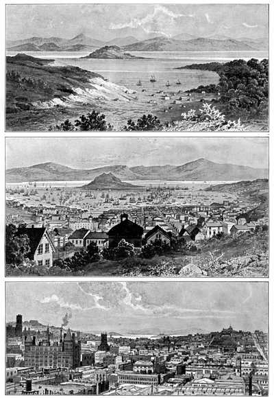 San Francisco i november, 1848, 1858 og slutten av 1800-tallet, 1901 av Unbekannt