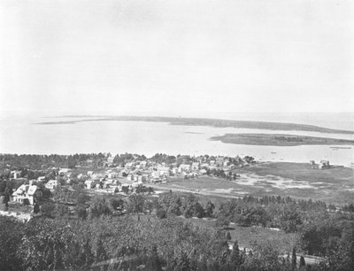 Sandy Hook, fra Highland Light, New Jersey, USA, c1900. av Unbekannt