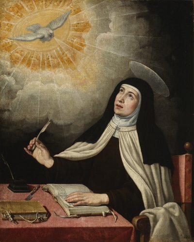 Den hellige Teresa av Avila, 1600-tallet av Unbekannt
