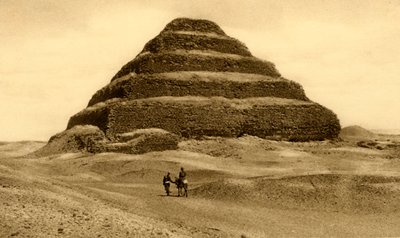 Saqqara - Trinnpyramiden, c1918-c1939. av Unbekannt