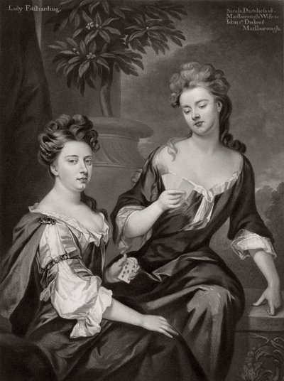 Sarah, hertuginne av Marlborough og Lady Fitzharding, c1702 1906 av Unbekannt