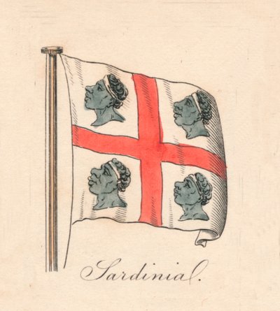 Sardinia, 1838 av Unbekannt