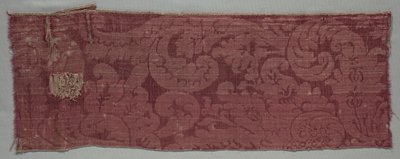 Satin Textile, sent på 1600-tallet. av Unbekannt