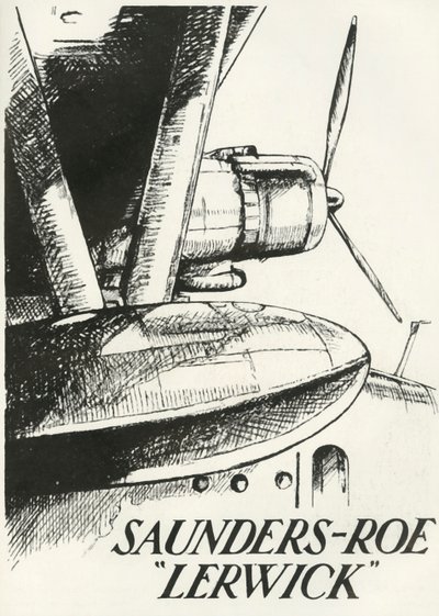 Saunders-Roe Lerwick, 1941. av Unbekannt