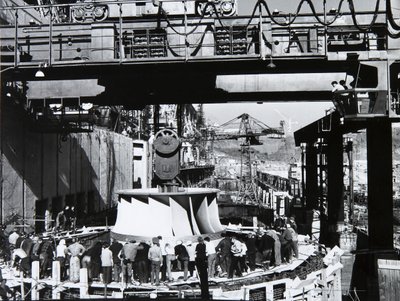 Sayano-Shushenskaya vannkraftstasjon, USSR, 1970-tallet av Unbekannt