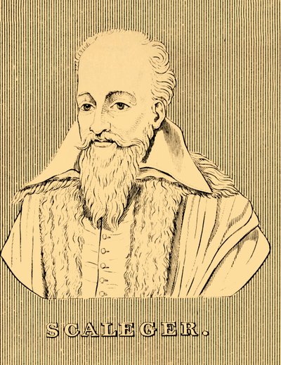 Scaleger, 1540-1609, 1830. av Unbekannt