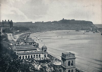 Scarborough - Generell utsikt over South Bay, 1895 av Unbekannt