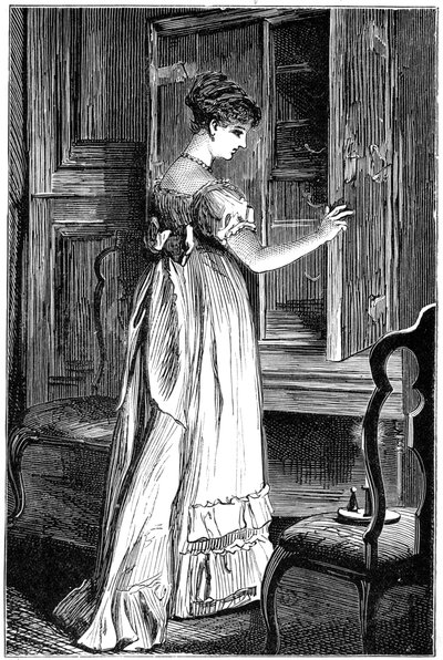 Scene fra Jane Austens Northanger Abbey av Unbekannt
