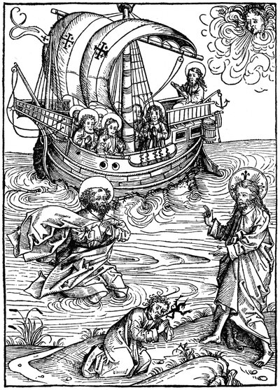 Scene fra Schatzbehalter, 1491 1964. av Unbekannt