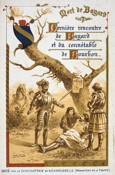 Scene fra livet til Bertrand du Guesclin, 1800-tallet av Unbekannt