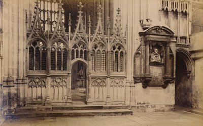 Scene of Martyrdom, Canterbury Cathedral, 1929. av Unbekannt