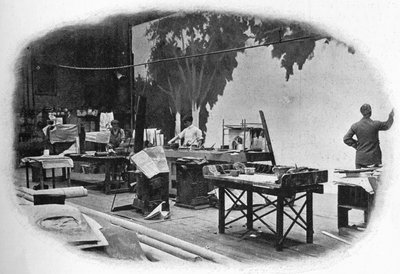 Scenemaleri, London, c1900 1901 av Unbekannt