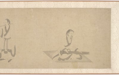 Scener fra livet til Tao Yuanming del 2, Ming-dynastiet, 1368-1644. av Unbekannt