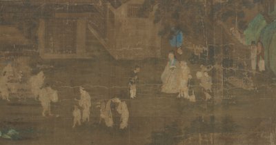 Scener fra The Lives of Famous Men del 1, Ming-dynastiet, 1500-1600-tallet. av Unbekannt
