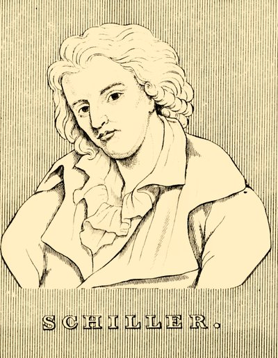 Schiller, 1759-1805, 1830. av Unbekannt