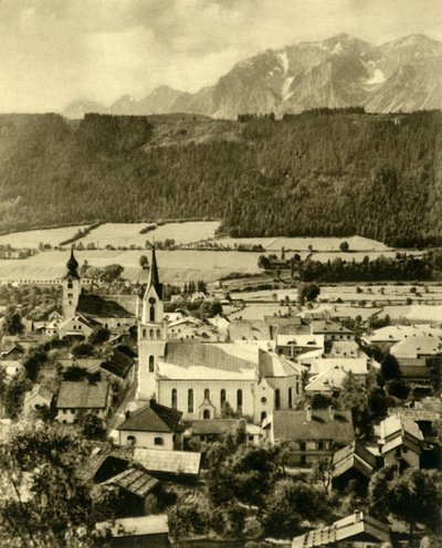 Schladming, Steiermark, Østerrike, c1935. av Unbekannt