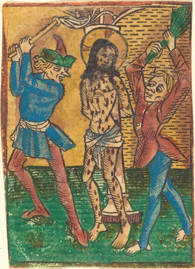 Kristi pisking, ca. 1490. av Unbekannt