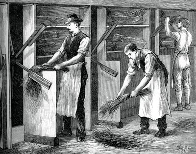 Skjæreverk, c1880 av Unbekannt