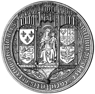Seal of the Four Nations eller the Faculty of Arts, 1500-tallet 1849 av Unbekannt