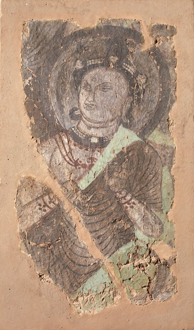 Sittende Bodhisattva, ca. 6.-7. århundre. av Unbekannt