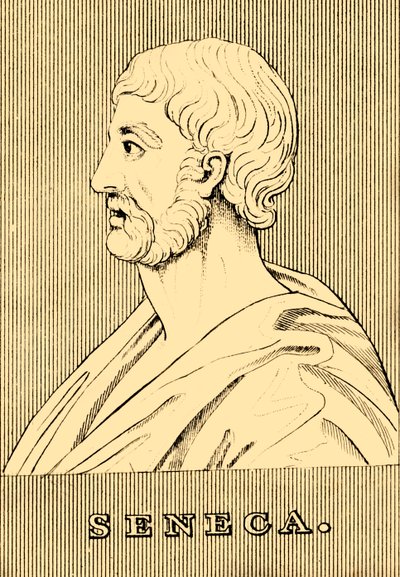 Seneca, c4 BC-AD 65, 1830. av Unbekannt