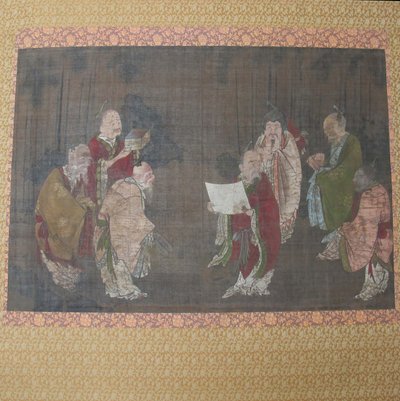 Seven Sages of the Bamboo Grove. av Unbekannt
