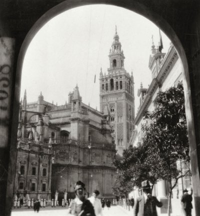 Sevilla katedral, Spania, 1900-tallet av Unbekannt