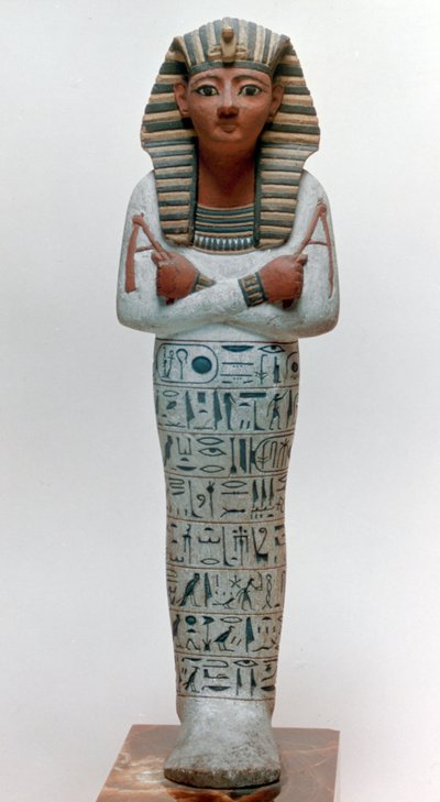 Shabti-figur av Ramesses IV, egyptisk, 20. dynasti av Unbekannt