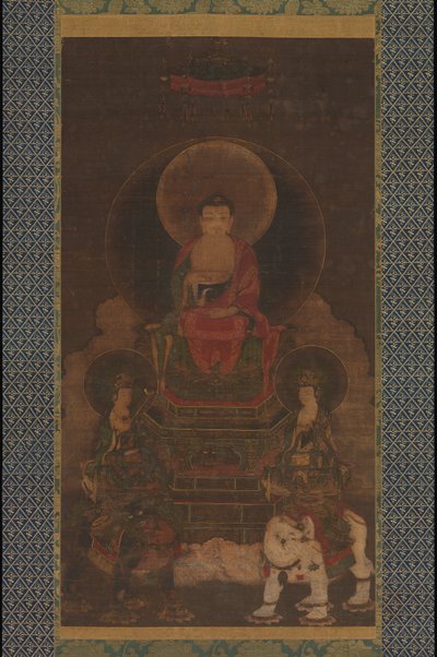 Shaka Shakyamuni Triad, 1200-tallet. av Unbekannt