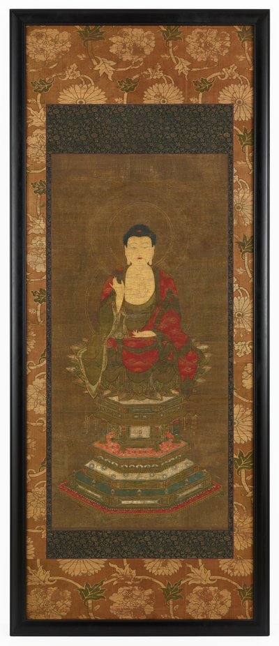 Shakyamuni-forkynnelse, Muromachi-perioden, 1500-tallet. av Unbekannt