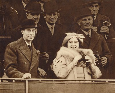 Deler en vits på Aintree, 1937 av Unbekannt
