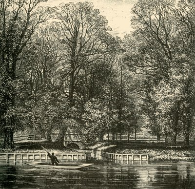 Sheep Bridge og Sixth Form Bench, 1911. av Unbekannt