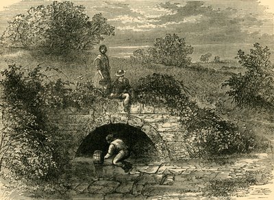 Hyrdebrønn i 1820, c1876. av Unbekannt